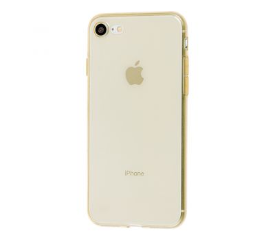 Чохол із захистом камери для iPhone 7/8 золотистий