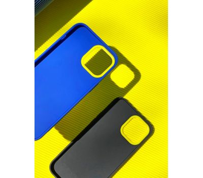 Чохол для iPhone 12 Pro Max Bichromatic matte/yellow 3148322