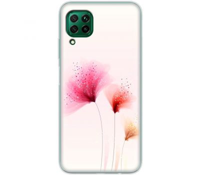 Чохол для Huawei P40 Lite Mixcase квіти три чарівні квітки