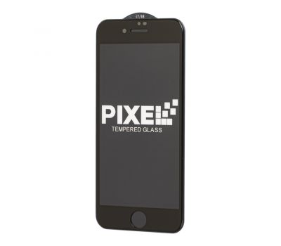 Захисне скло для iPhone 7/8 Full Screen Pixel чорне