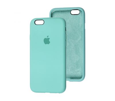 Чохол для iPhone 6/6s Silicone Full бірюзовий / marine green