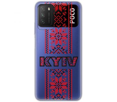 Чохол для Xiaomi Poco M3 MixCase патріотичні KYIV