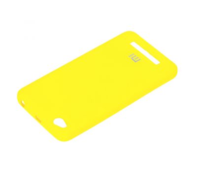 Xiaomi Redmi 4a Silky лимонний 3151044
