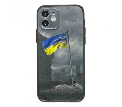 Чохол для iPhone 12 WAVE Ukraine Shadow Matte unbreakable
