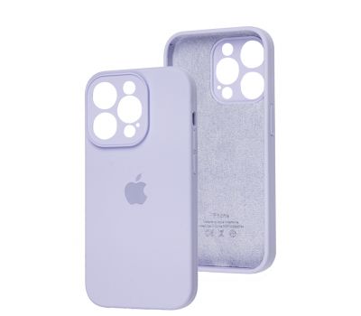 Чохол для iPhone 14 Pro Square Full camera light lilac