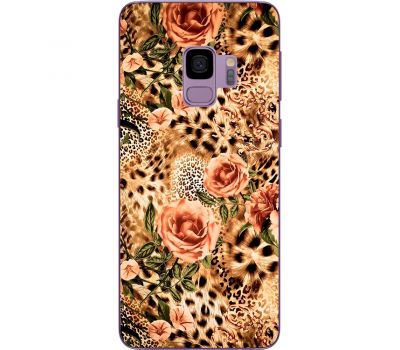 Чохол для Samsung Galaxy S9 (G960) MixCase Леопард троянди
