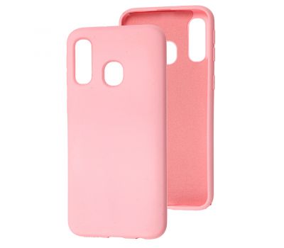 Чохол для Samsung Galaxy A40 (A405) Full without logo light pink