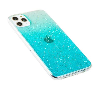 Чохол для iPhone 11 Pro Max HQ Silicone Confetti синій 3155408