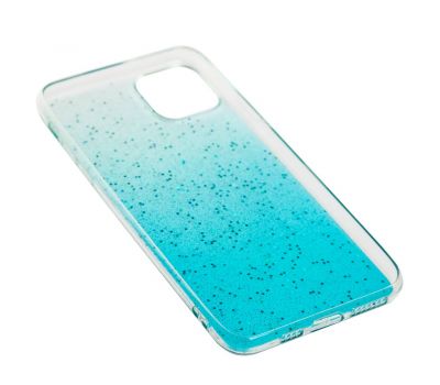 Чохол для iPhone 11 Pro Max HQ Silicone Confetti синій 3155409