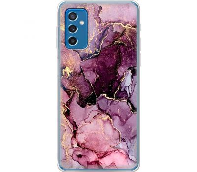 Чохол для Samsung Galaxy M52 (M526) MixCase мармур рожевий