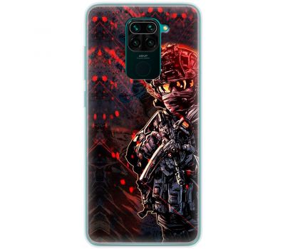 Чохол для Xiaomi Redmi Note 9 MixCase патріотичні воїни