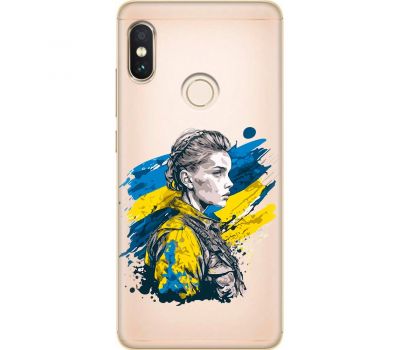 Чохол для Xiaomi Redmi Note 5 / Note 5 Pro MixCase патріотичні незламна Українка