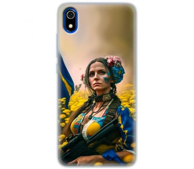 Чохол для Xiaomi Redmi 7A MixCase патріотичні ніжна Українка