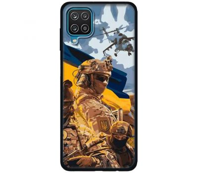 Чохол для Samsung Galaxy A12 / M12 MixCase патріотичні бійці України