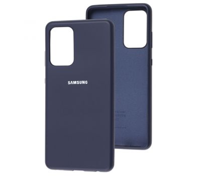 Чохол для Samsung Galaxy A72 (A726) Silicone Full темно-синій