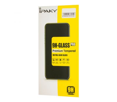 Захисне скло для iPhone 6/6S iPaky чорне 3157434