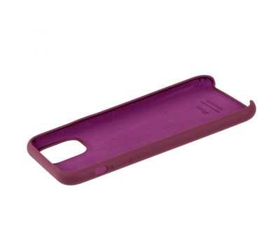 Чохол Silicone для iPhone 11 Pro case темно-бордовий 3160153