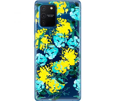 Чохол для Samsung Galaxy S10 Lite (G770) / A91 MixCase патріотичні жовто-блакитні кві