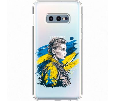 Чохол для Samsung Galaxy S10e (G970) MixCase патріотичні незламна Українка