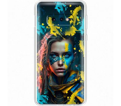 Чохол для Samsung Galaxy S10e (G970) MixCase патріотичні воєвнича Українка