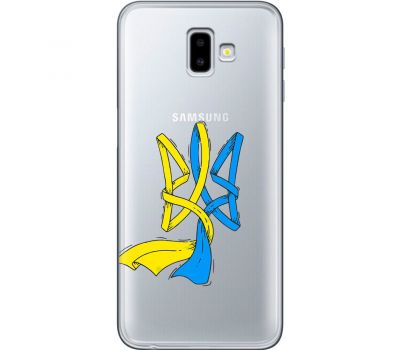 Чохол для Samsung Galaxy J6+ 2018 (J610) MixCase патріотичні синє-жовтий Тризуб