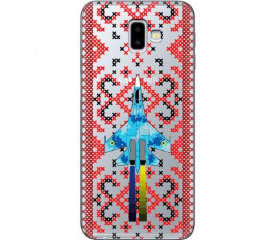 Чохол для Samsung Galaxy J6+ 2018 (J610) MixCase патріотичні Винищувач України