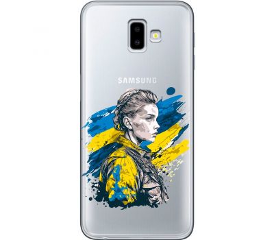 Чохол для Samsung Galaxy J6+ 2018 (J610) MixCase патріотичні незламна Українка