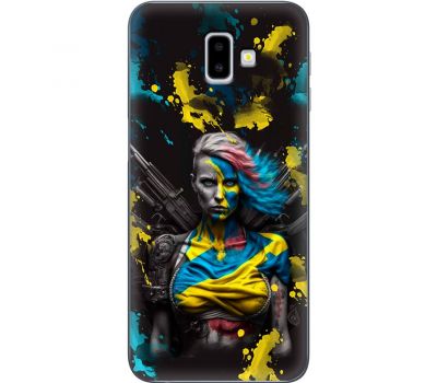 Чохол для Samsung Galaxy J6+ 2018 (J610) MixCase патріотичні Нездоланна Українка