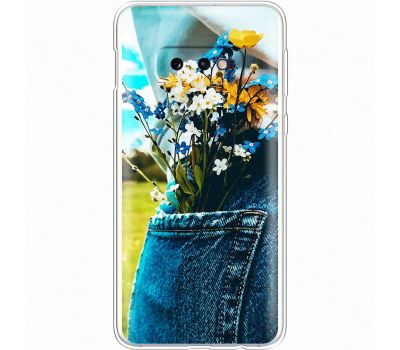 Чохол для Samsung Galaxy S10e (G970) MixCase патріотичні квіти України