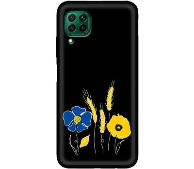 Чохол для Huawei P40 Lite MixCase патріотичні квіти україни