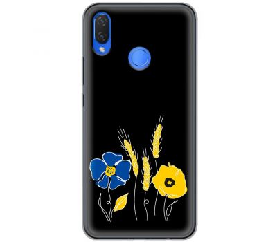 Чохол для Huawei P Smart Plus MixCase патріотичні квіти україни