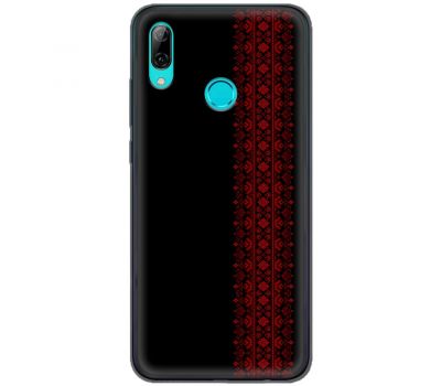 Чохол для Huawei P Smart 2019 MixCase патріотичні червоний колір вишиванки