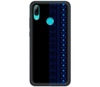 Чохол для Huawei P Smart 2019 MixCase патріотичні синій колір вишиванки