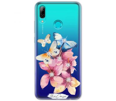 Чохол для Huawei P Smart 2019 Mixcase стрази дизайн 2