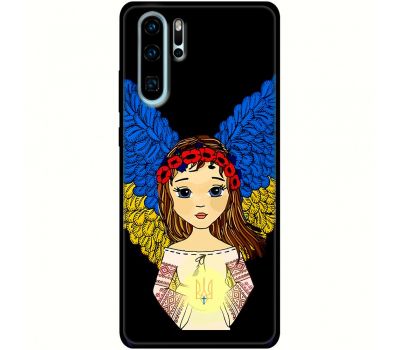 Чохол для Huawei P30 Pro MixCase патріотичні українка ангел