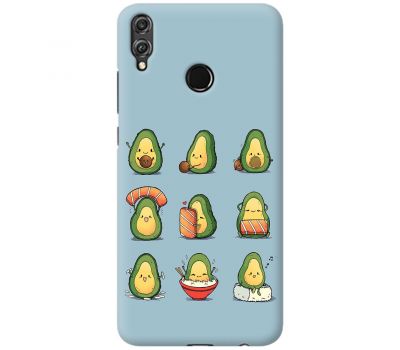 Чохол для Huawei Honor 8X Mixcase авокадо дизайн 8