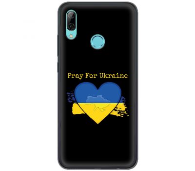 Чохол для Huawei P Smart 2019 MixCase патріотичні pray for Ukraine