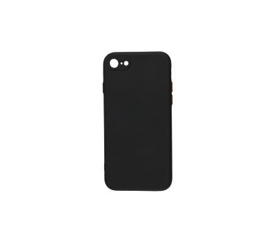 Чохол для iPhone 7 / 8 / SE Square Full camera no logo чорний
