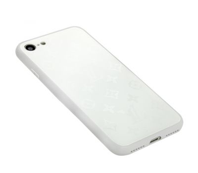 Чохол для iPhone 7/8/SE 20 glass LV білий 3164726