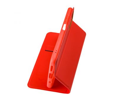 Чохол книжка Xiaomi Redmi Note 10 5G / Poco M3 Pro Wave Shell червоний 3165998