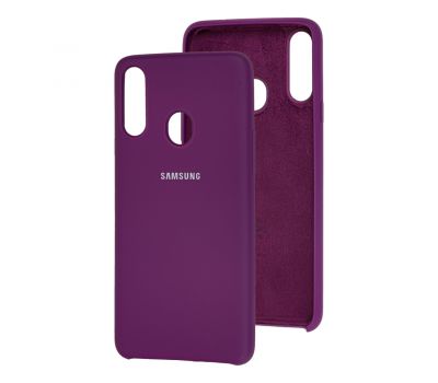 Чохол для Samsung Galaxy A20s (A207) Silky Soft Touch бузковий
