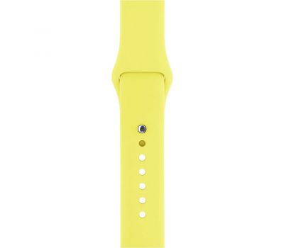 Ремінець для Apple Watch 42mm /44mm S Silicone One-Piece mellow yellow 3166748