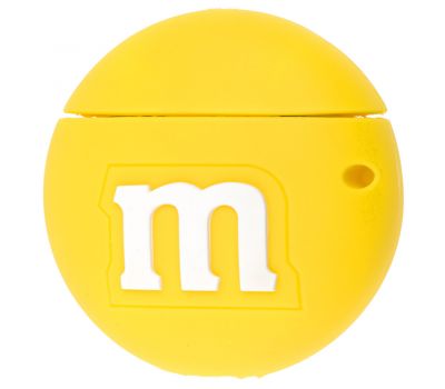 Чохол для AirPods M&M's жовтий 3167122