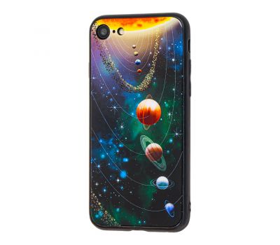 Чохол для iPhone 7/8 Glass "Галактика"