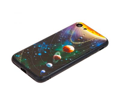 Чохол для iPhone 7/8 Glass "Галактика" 3167313