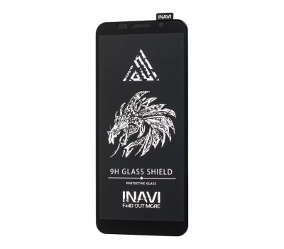 Захисне скло для Huawei Y5p Inavi Premium чорне (OEM)