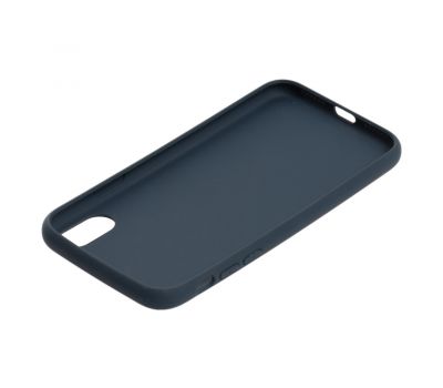 Чохол Carbon New для iPhone X / Xs синій 3168038