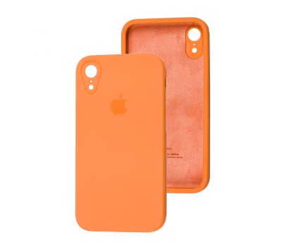 Чохол для iPhone Xr Square Full camera помаранчевий / papaya