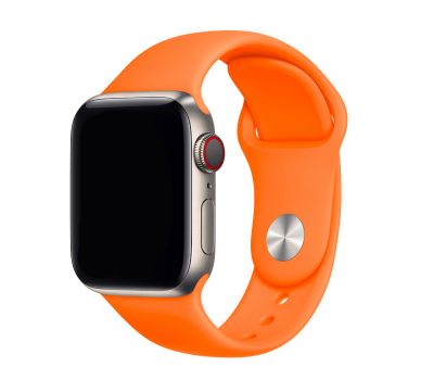 Ремінець для Apple Watch 38mm / 40mm S Silicone One-Piece orange