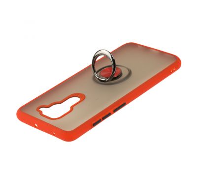 Чохол для Xiaomi Redmi Note 9 LikGus Maxshield Ring червоний 3168906